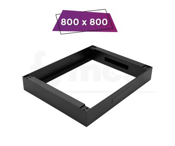 Zócalo a suelo para armario rack 19" tipo FR4 800x800mm