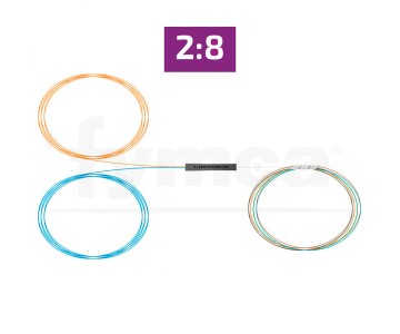Repartidor optico fibra desnuda