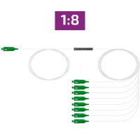 Repartidor optico fibra con conectores SC