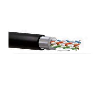 Cable datos Categoria 5E F/UTP 24AWG Caja carrete 305mt