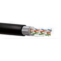 Cable datos Categoria 5E F/UTP 24AWG Caja carrete 305mt