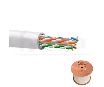 Cable datos Categoria 6 U/UTP 24AWG Bobina 500mt