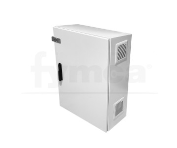 Armario rack metálico exterior 17U 19" IP54 (configurable...