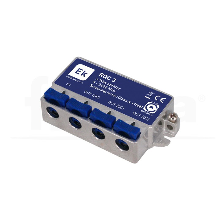 Repartidor clase A de 3 salidas, RQC 3
