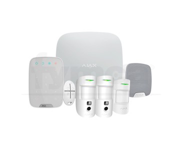 Kit de alarma profesional Comunicación ethernet y dual...