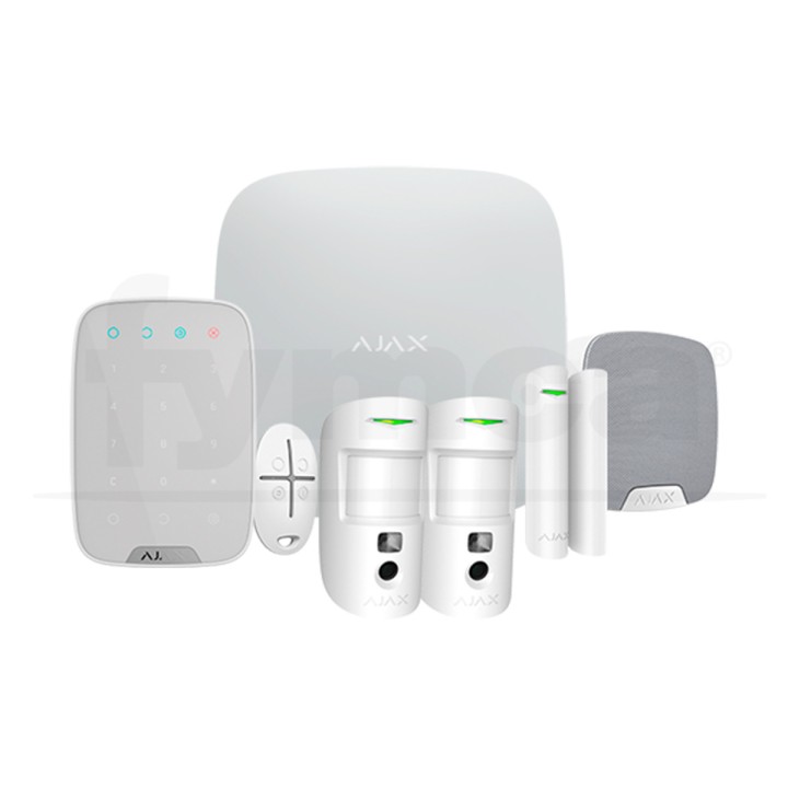 Kit de alarma profesional Comunicación ethernet...