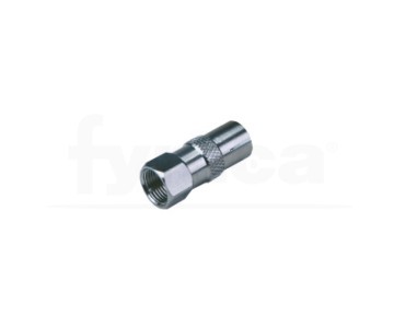 Adaptador F macho/9.5 hembra. FST-IEC/BU