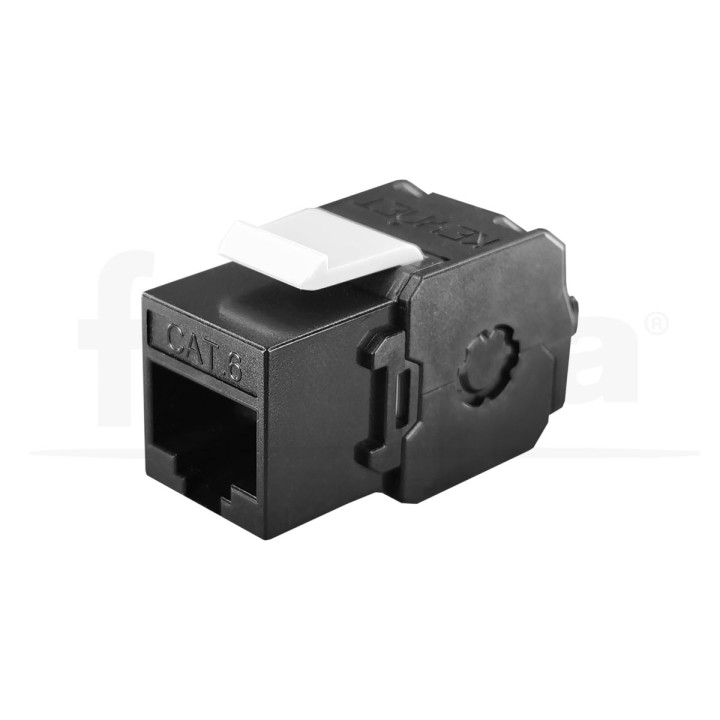 Keystone Cat6 UTP 180º + laterales 50µ" AXT...