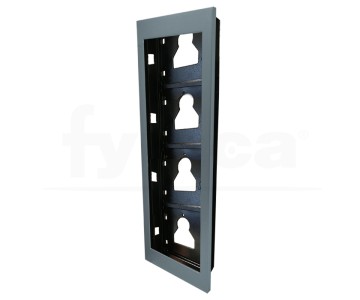 Bastidor de empotrar 4 módulos para placa ultra