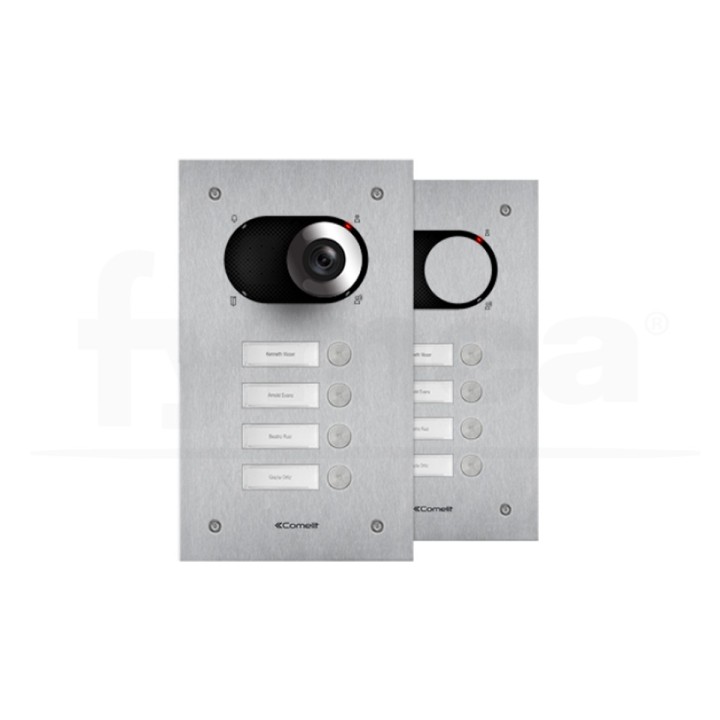 Placa switch de 4 pulsadores en 1 columna