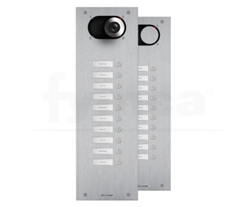 Placa switch de 10 pulsadores en 1 columna