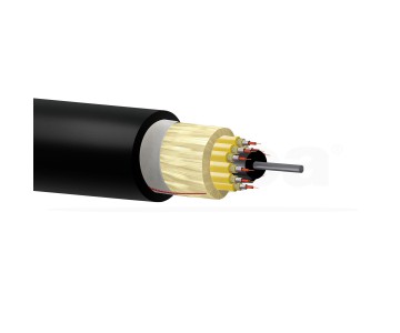 Cable 4 fibras SM Monomodo G657A2 900µ ajustada armada