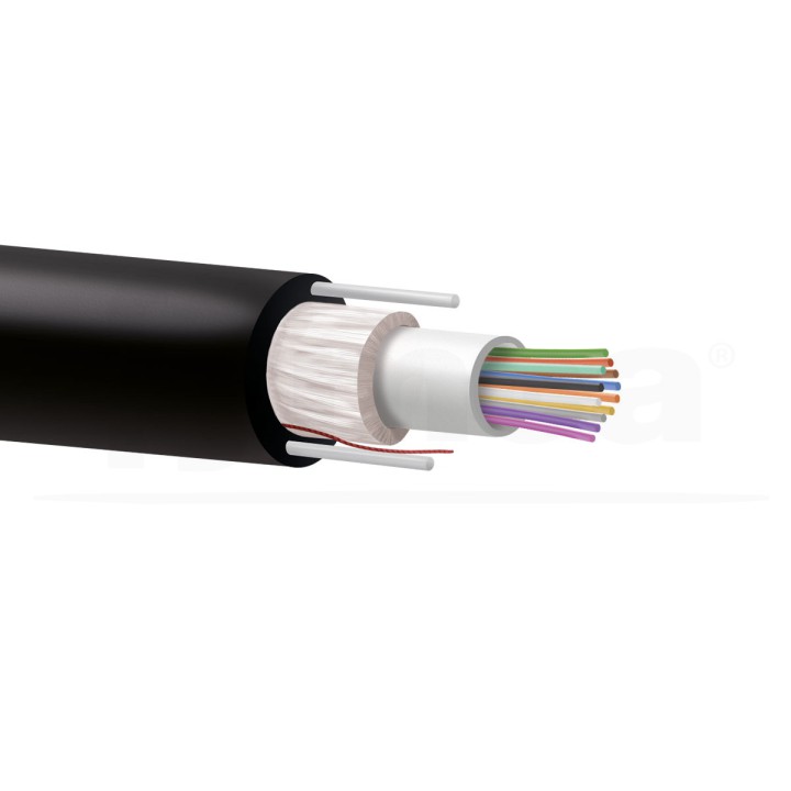 Cable 16 fibras SM Monomodo G652D 250µ holgada...