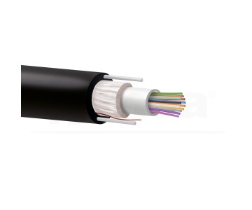 Cable 24 fibras SM Monomodo G652D 250µ holgada monotubo