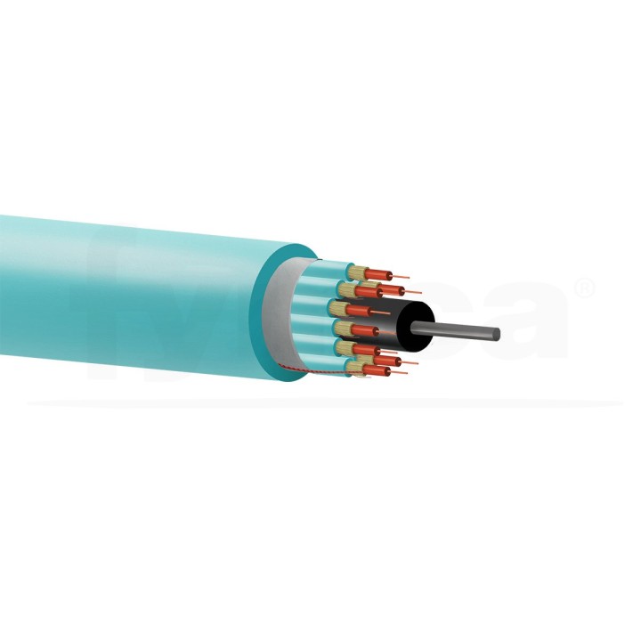 Cable 24 fibras MM Multimodo OM3-300 900µ ajustada