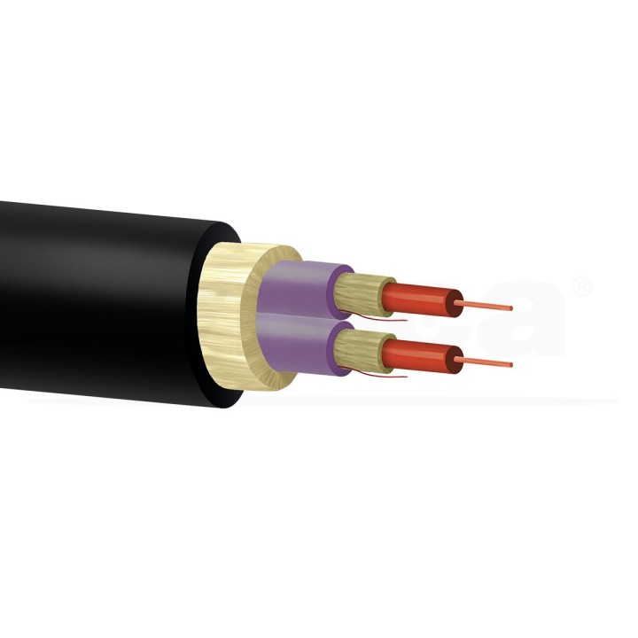 Cable 2 fibras ZIP MM Multimodo OM4 900µ