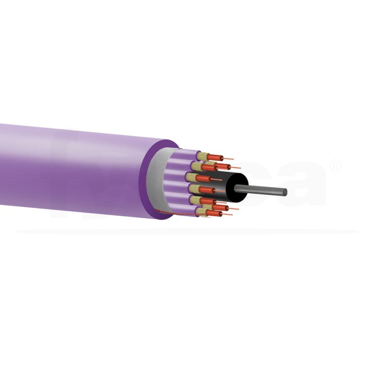 Cable 12 fibras ZIP MM Multimodo OM4 900µ
