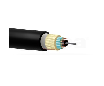 Cable 8 fibras ajustada armada Multimodo MM OM3-300 900µ