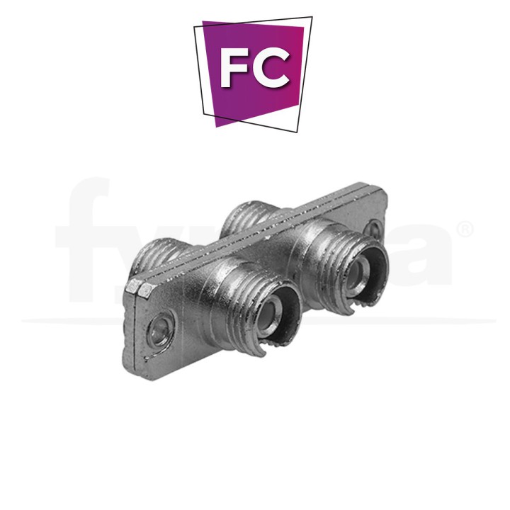 Adaptador fibra FC-FC SM Monomodo Dx Duplex...