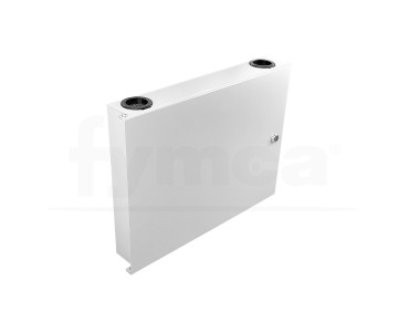 Caja metálica empalme-distribución fibra óptica interior