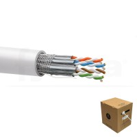 Cable datos Categoria 7A S/FTP 23AWG Bobina 500mt