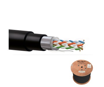 Cable datos Categoria 6 F/UTP 23AWG Bobina 500mt