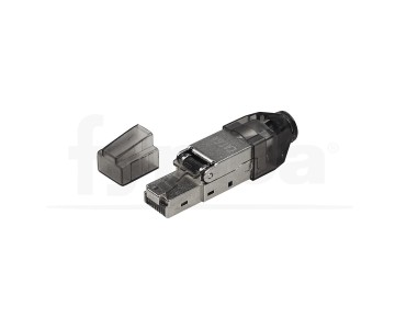 Conector datos RJ45 rápido Cat6/6A FTP montaje sin...