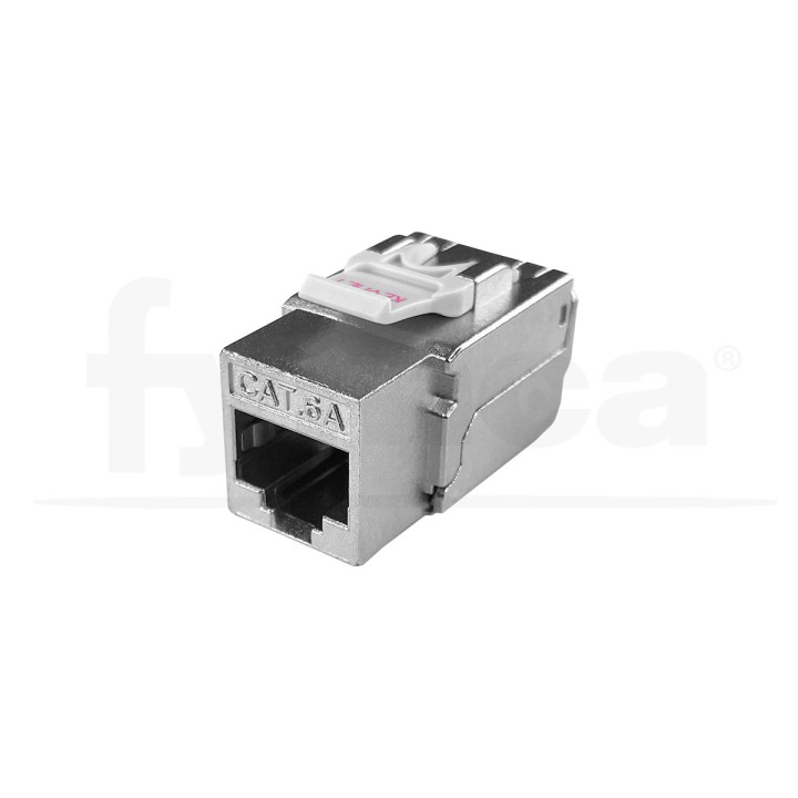Keystone datos Cat6A FTP 90º 50µ" HQ metálico,...