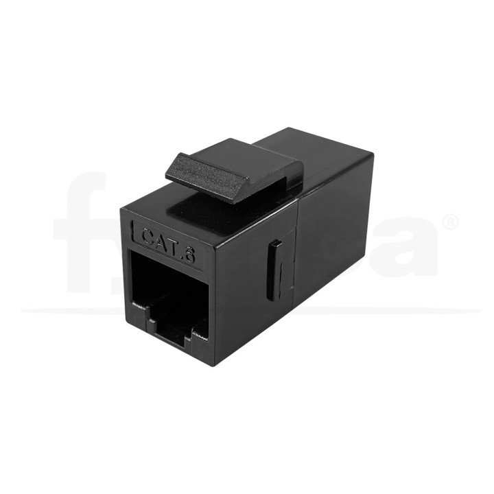 Acoplador en línea formato Keystone Cat6 UTP...