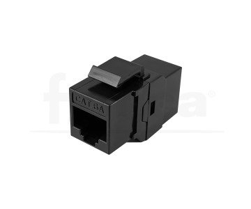 Acoplador en línea formato Keystone Cat6A UTP RJ45-RJ45...