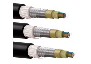 F60M-Cable SM ajustada armada espiral LSZH Eca -interior - exterior-