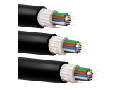 Cable fibra MM ajustada dielectrica